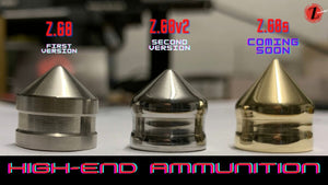 😯 Presentation new Z-RAM Z.68v2 ammunition for FSC, T9.1, T8.1 Papperbal TCP, Umarex HDX, HDR .68 💪