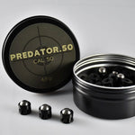 50 x Predator.50 HDR 50 BLACK, MAXIMUM POWER, Perfect fit, 12.5 x 4.8g, cal 50 - Z-RAM Shop